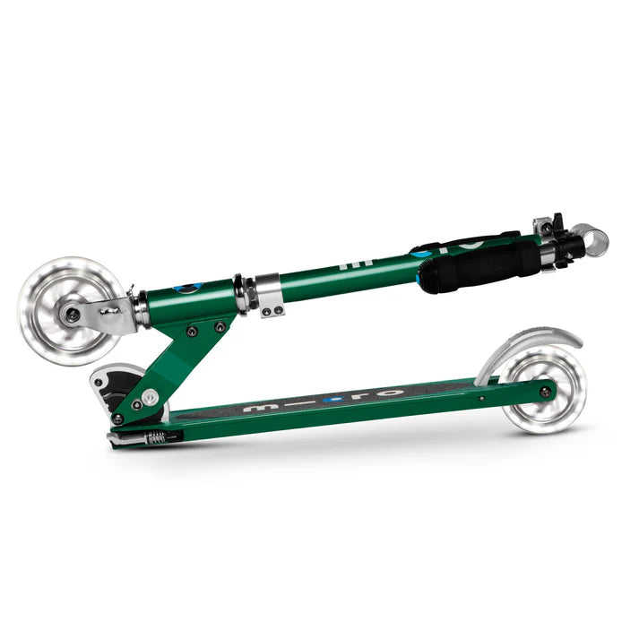 Bundle Micro Sprite Verde + Casco con Luce Verde Muschio