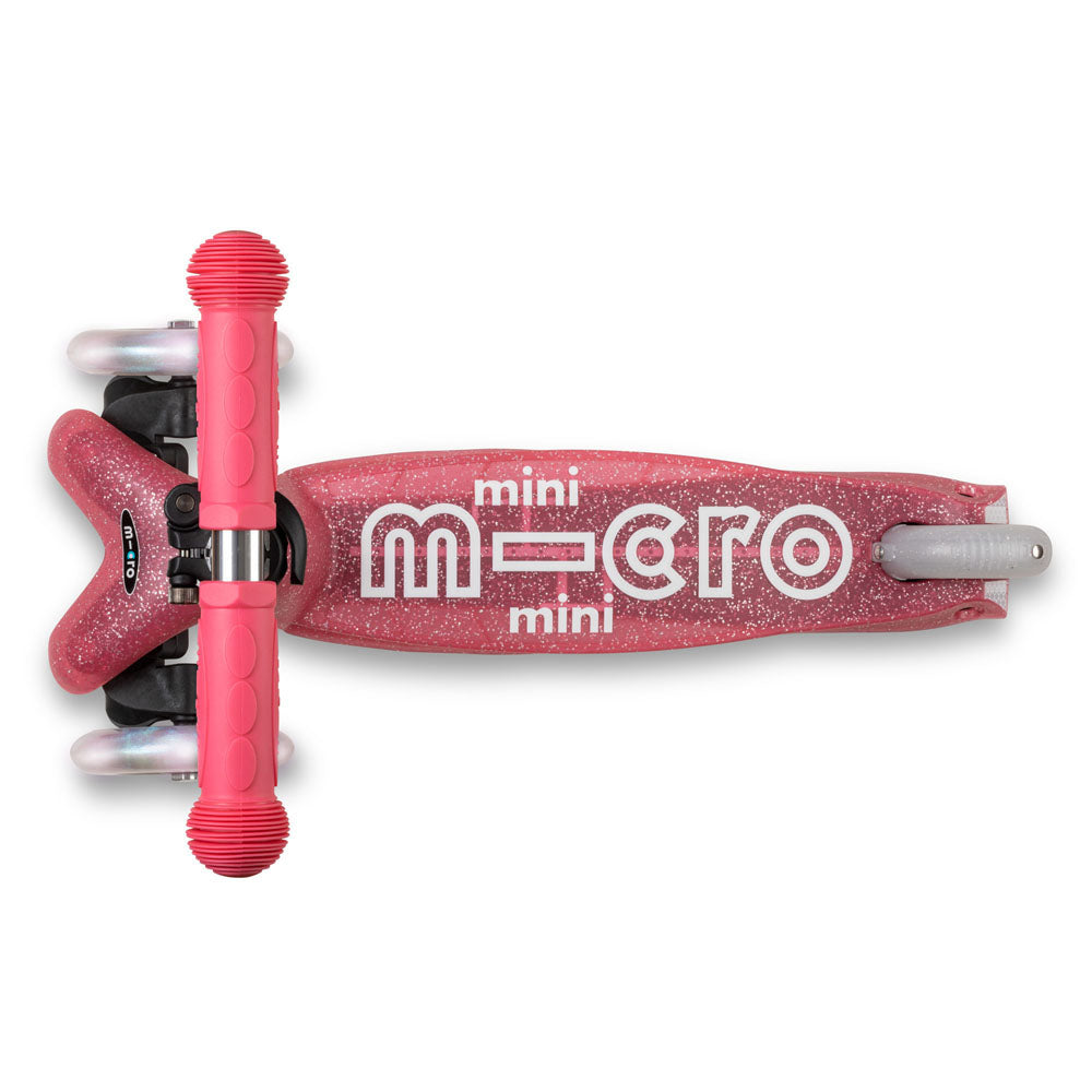 Monopattino bambino Mini Micro Deluxe LED rosa glitter