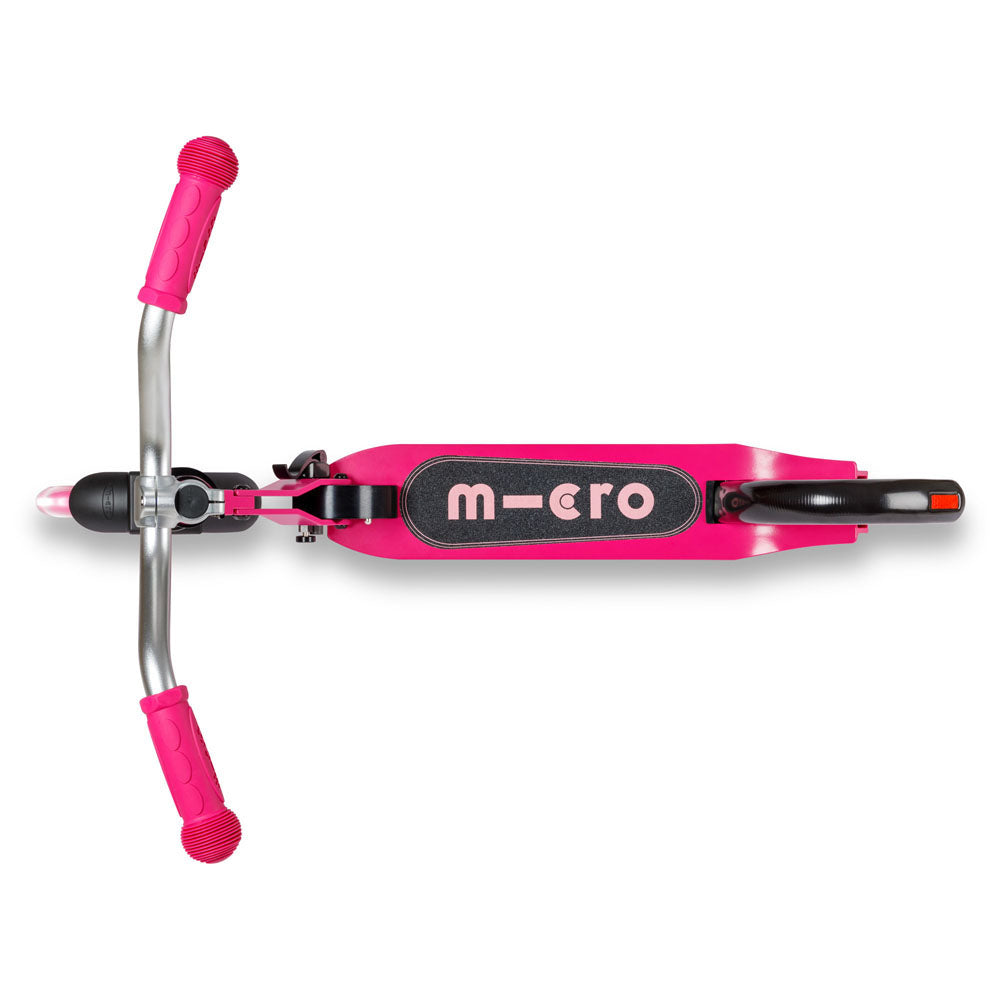 Monopattino Micro Cruiser LED lampone