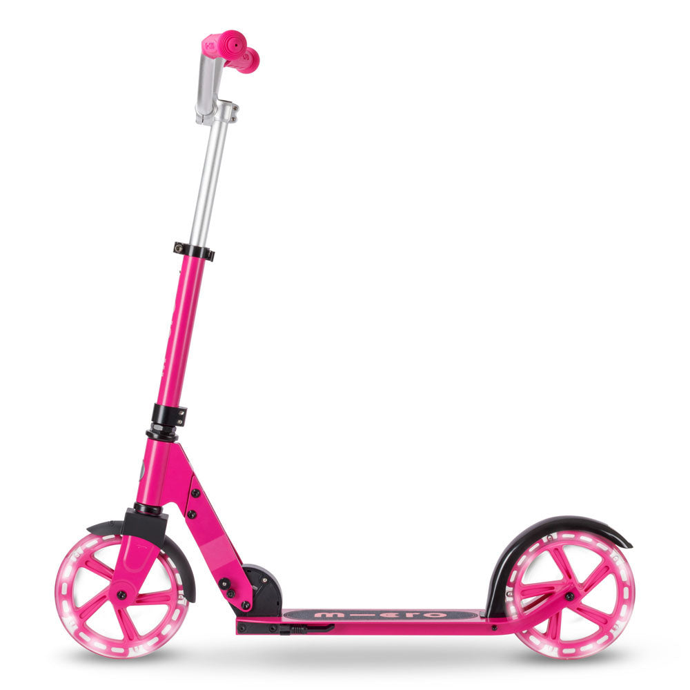 Monopattino Micro Cruiser LED lampone