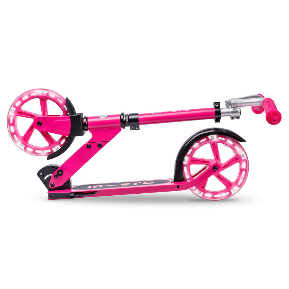 Monopattino Micro Cruiser LED lampone
