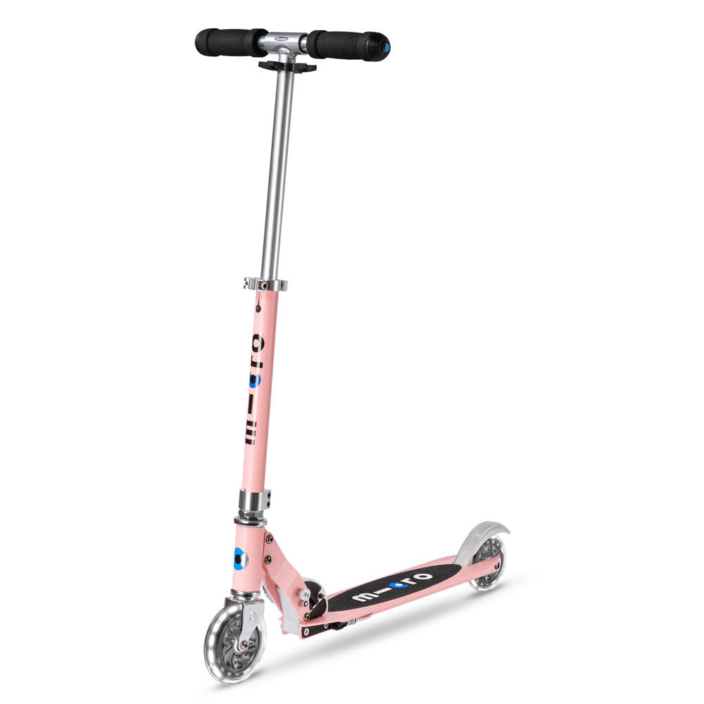 Monopattino Micro Sprite ruote LED rosa neon
