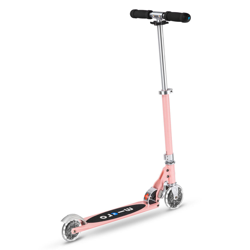 Monopattino Micro Sprite ruote LED rosa neon