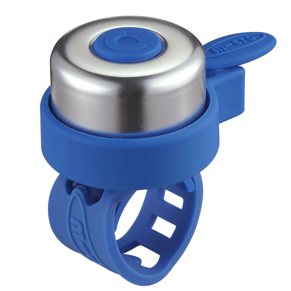 Campanello per monopattino e bicicletta blu