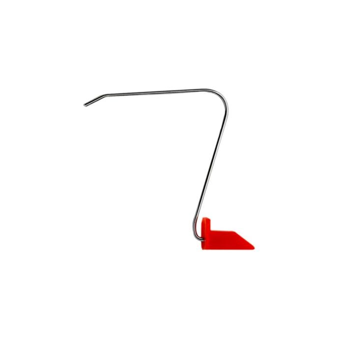 Bottone rosso e cavo di aggancio