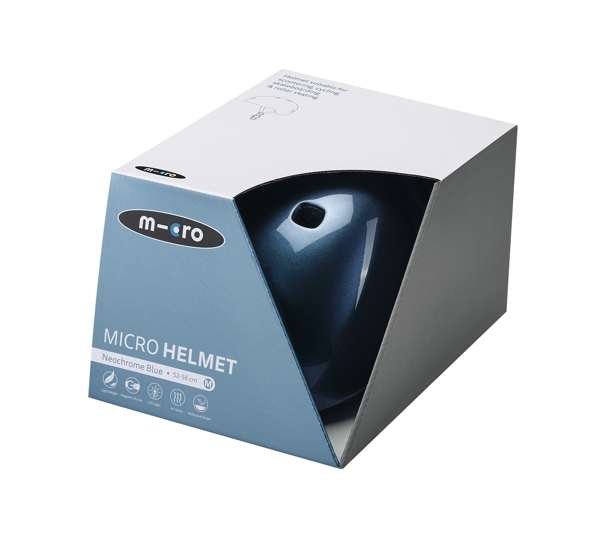 Casco cangiante Blu Neochrome S