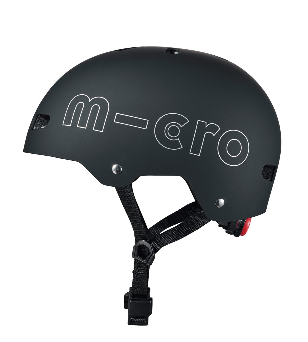 Casco con luce nero L
