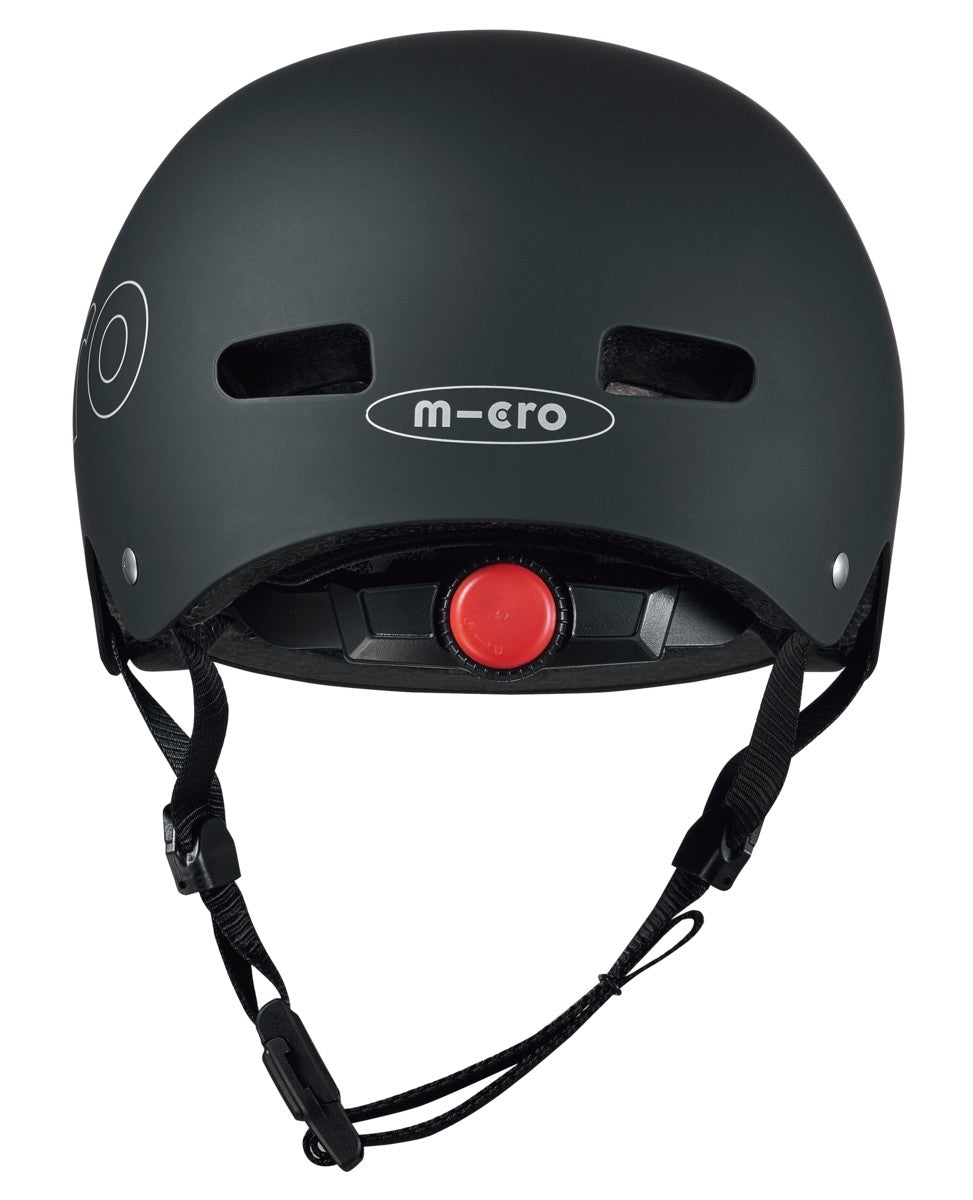 Casco con luce nero L