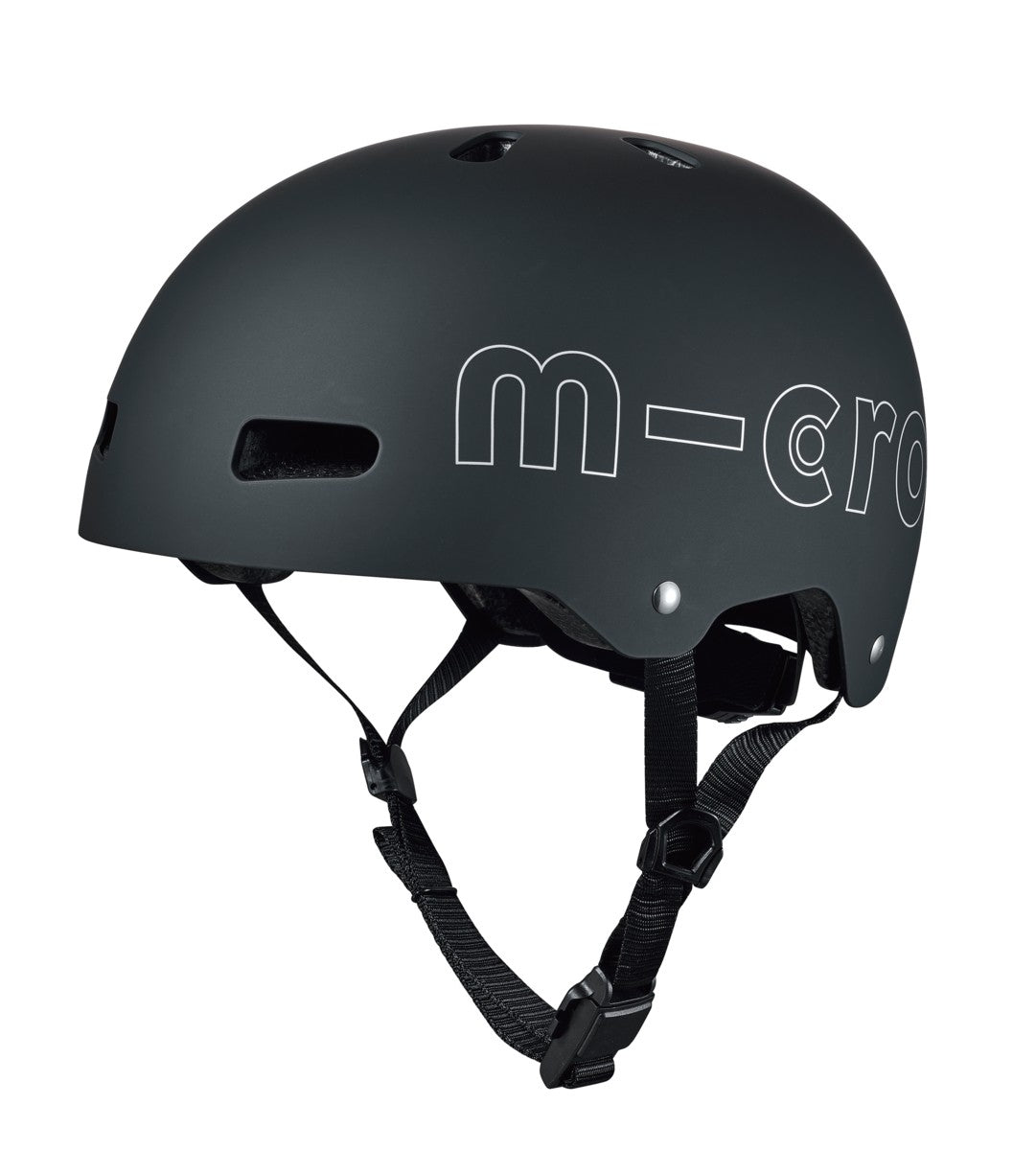 Casco con luce nero L