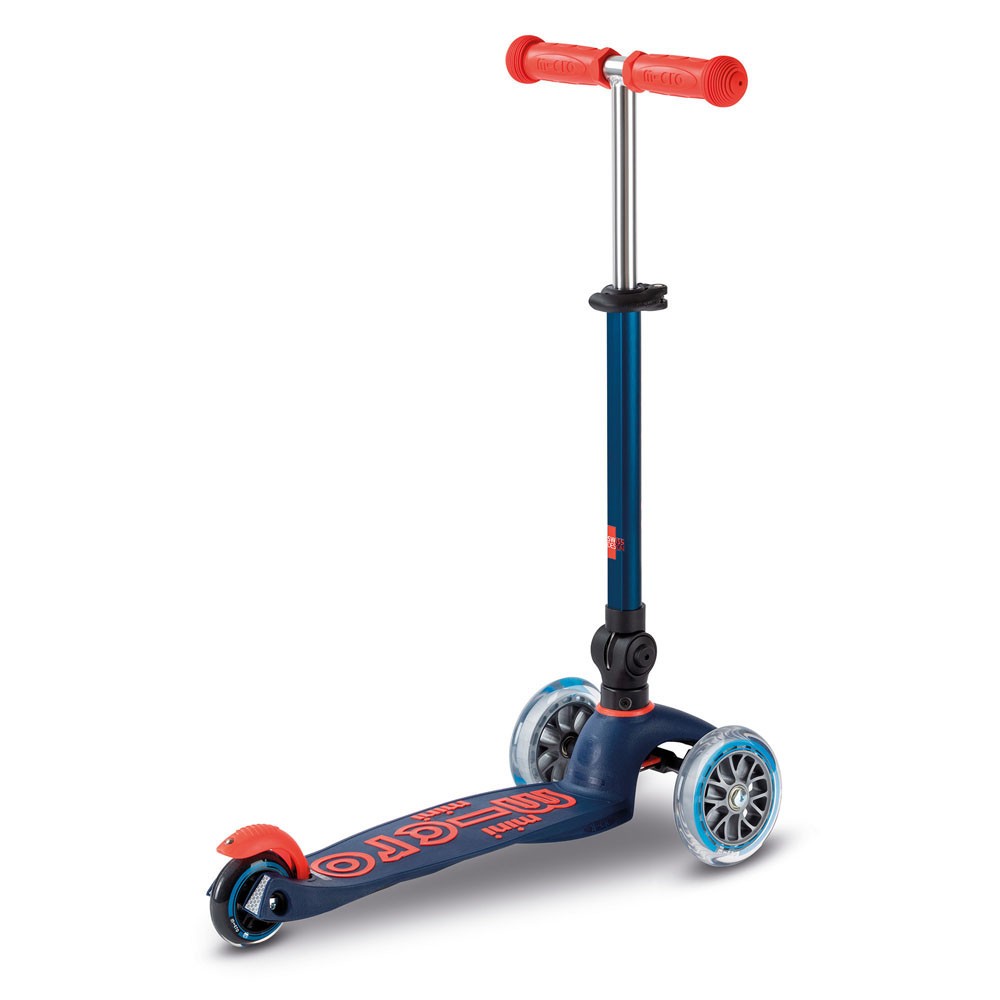 Monopattino bambino Mini Micro Deluxe pieghevole blu navy