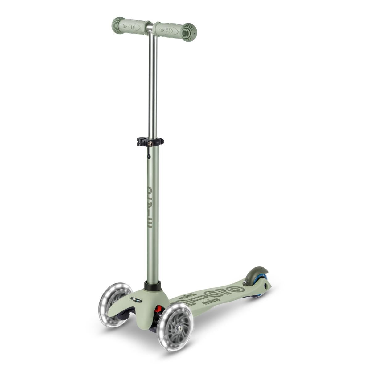 Dondolo e monopattino Mini Micro deluxe LED verde