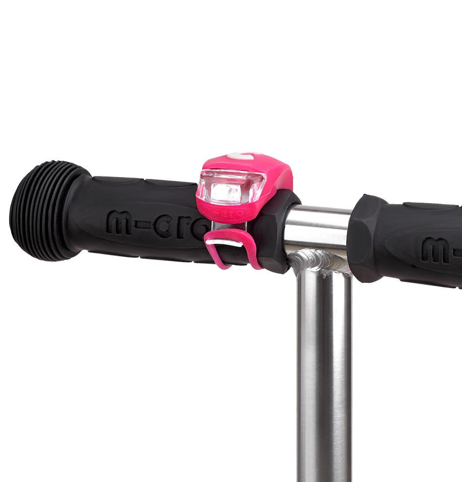 Luce monopattino rosa
