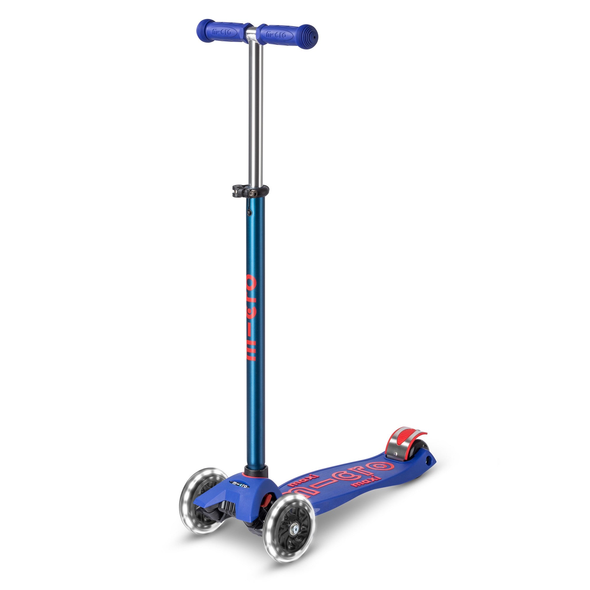 Monopattino bambino Maxi Micro Deluxe LED blu