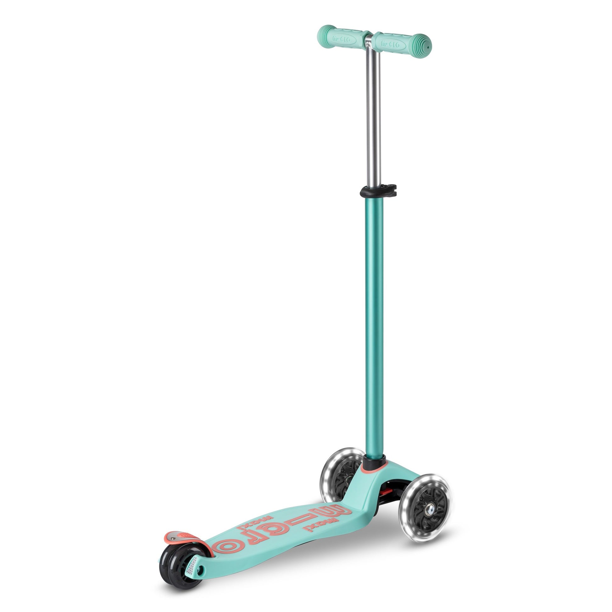 Monopattino bambino Maxi Micro Deluxe LED menta