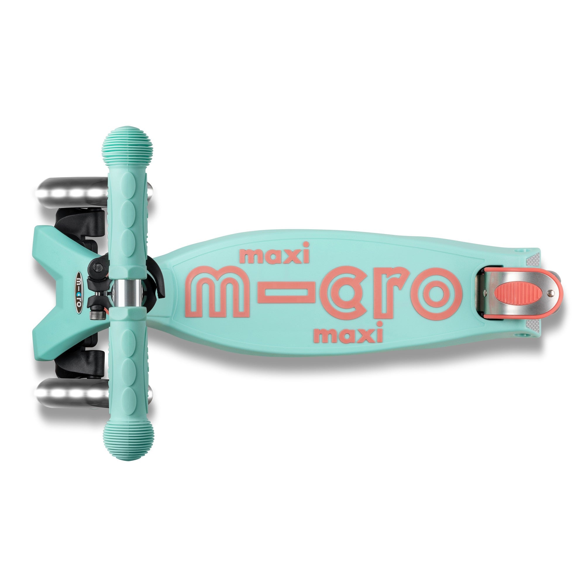 Monopattino bambino Maxi Micro Deluxe LED menta