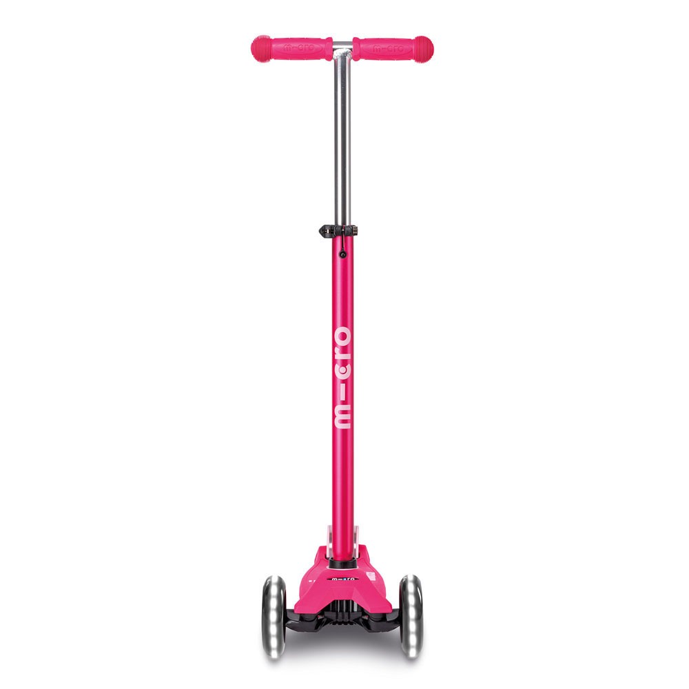 Monopattino bambino Maxi Micro Deluxe LED rosa