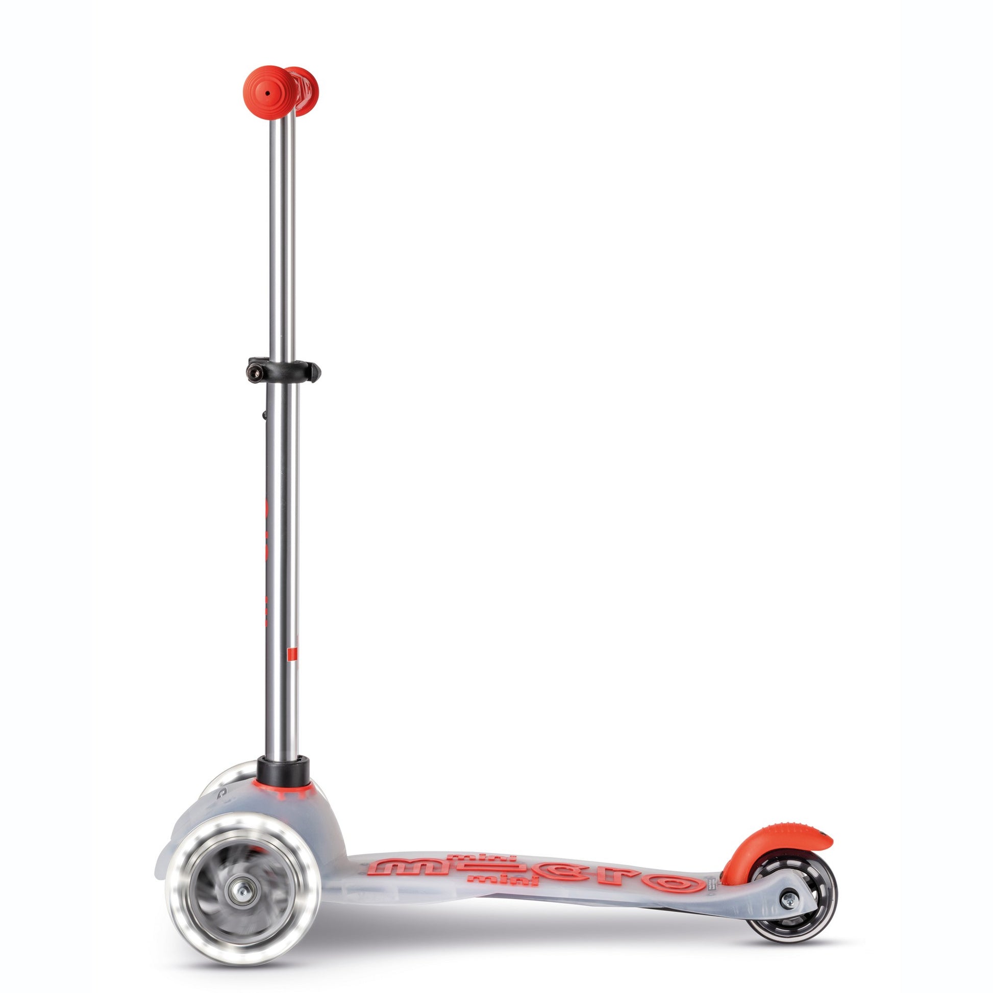 Monopattino bambino Mini Micro Deluxe Flux LED rosso
