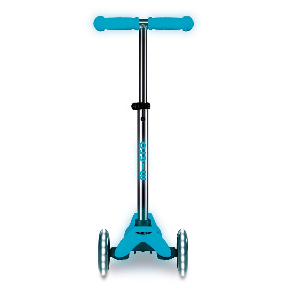 Monopattino bambino Mini Micro Deluxe Glow LED ghiaccio