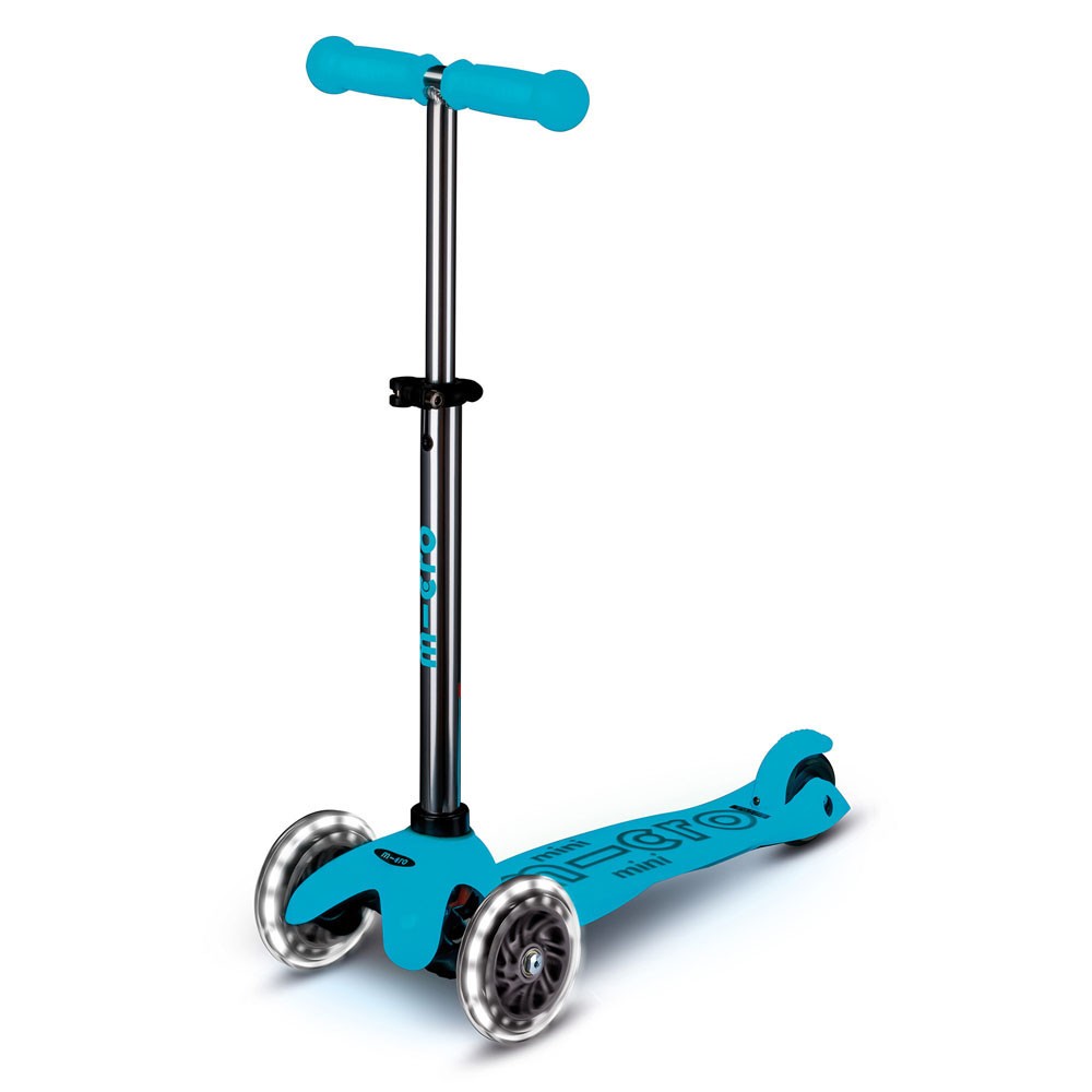 Monopattino bambino Mini Micro Deluxe Glow LED ghiaccio
