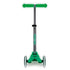 Monopattino bambino Mini Micro Deluxe Glow LED verde