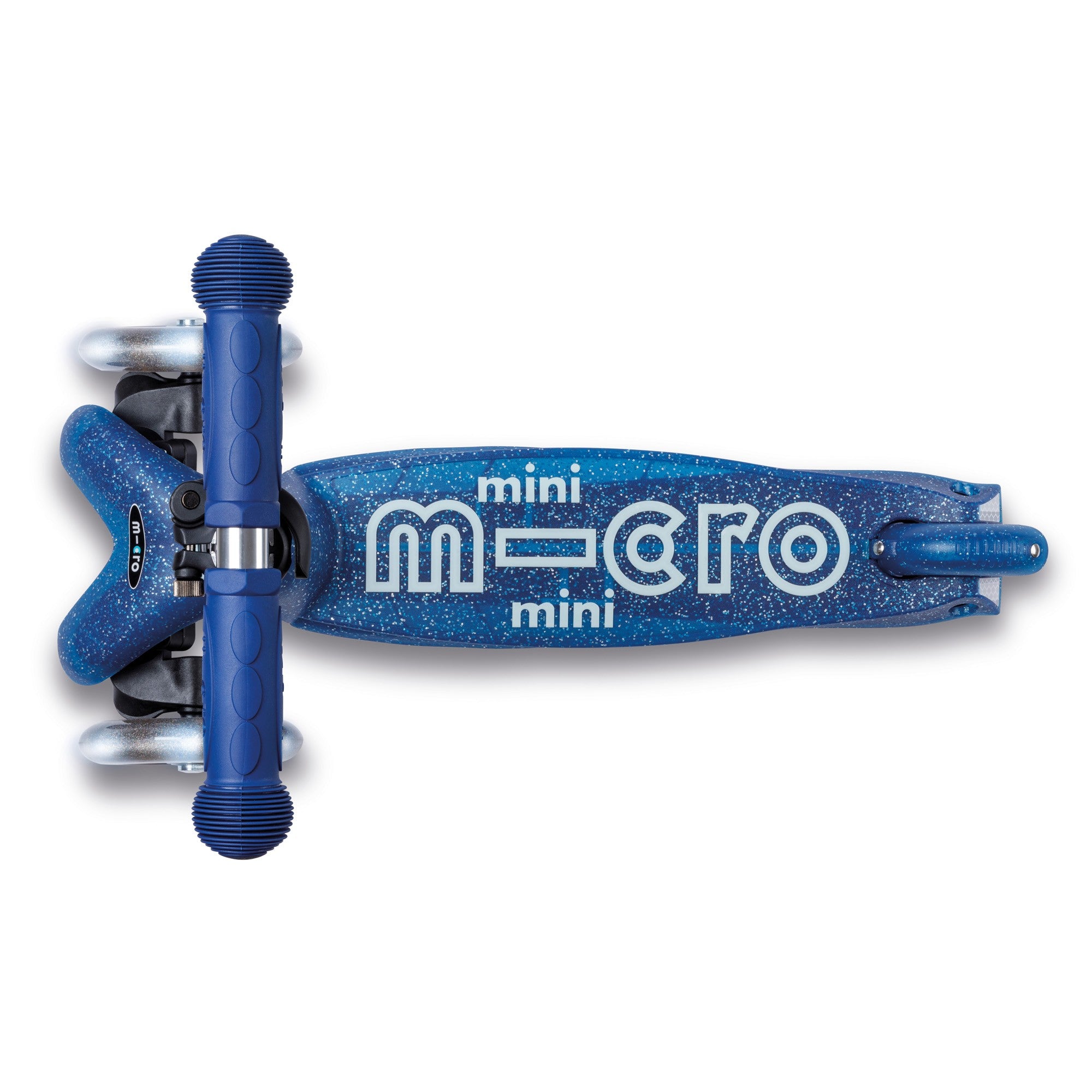 Monopattino bambino Mini Micro Deluxe LED blu glitter