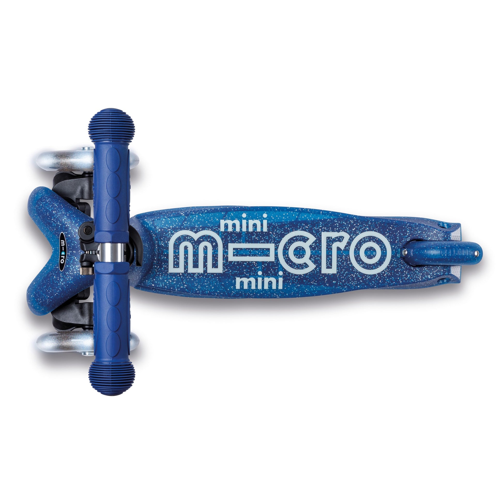 Monopattino bambino Mini Micro Deluxe LED blu glitter