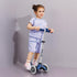 Monopattino bambino Mini Micro Deluxe LED blu glitter