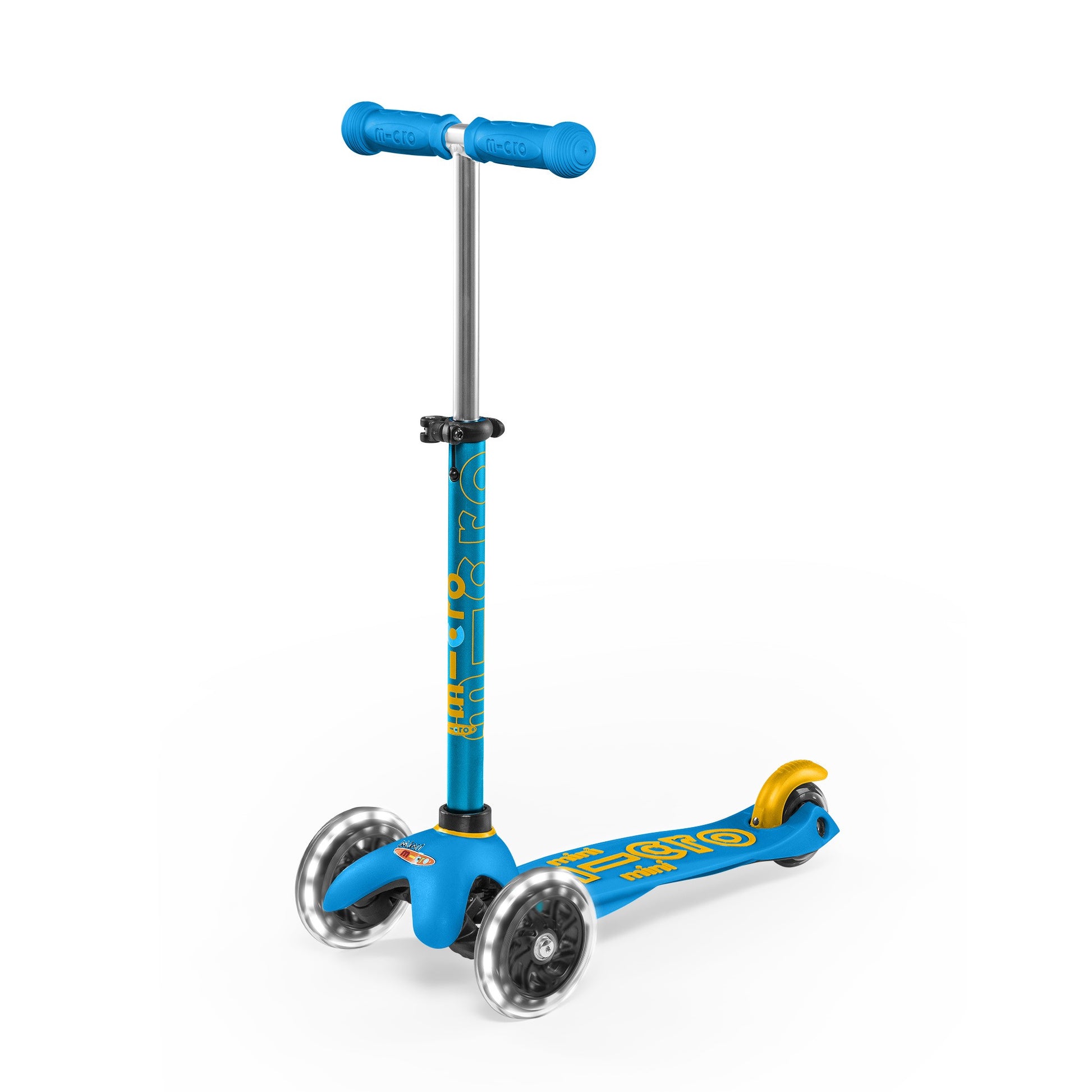 Monopattino bambino Mini Micro Deluxe LED blu oceano