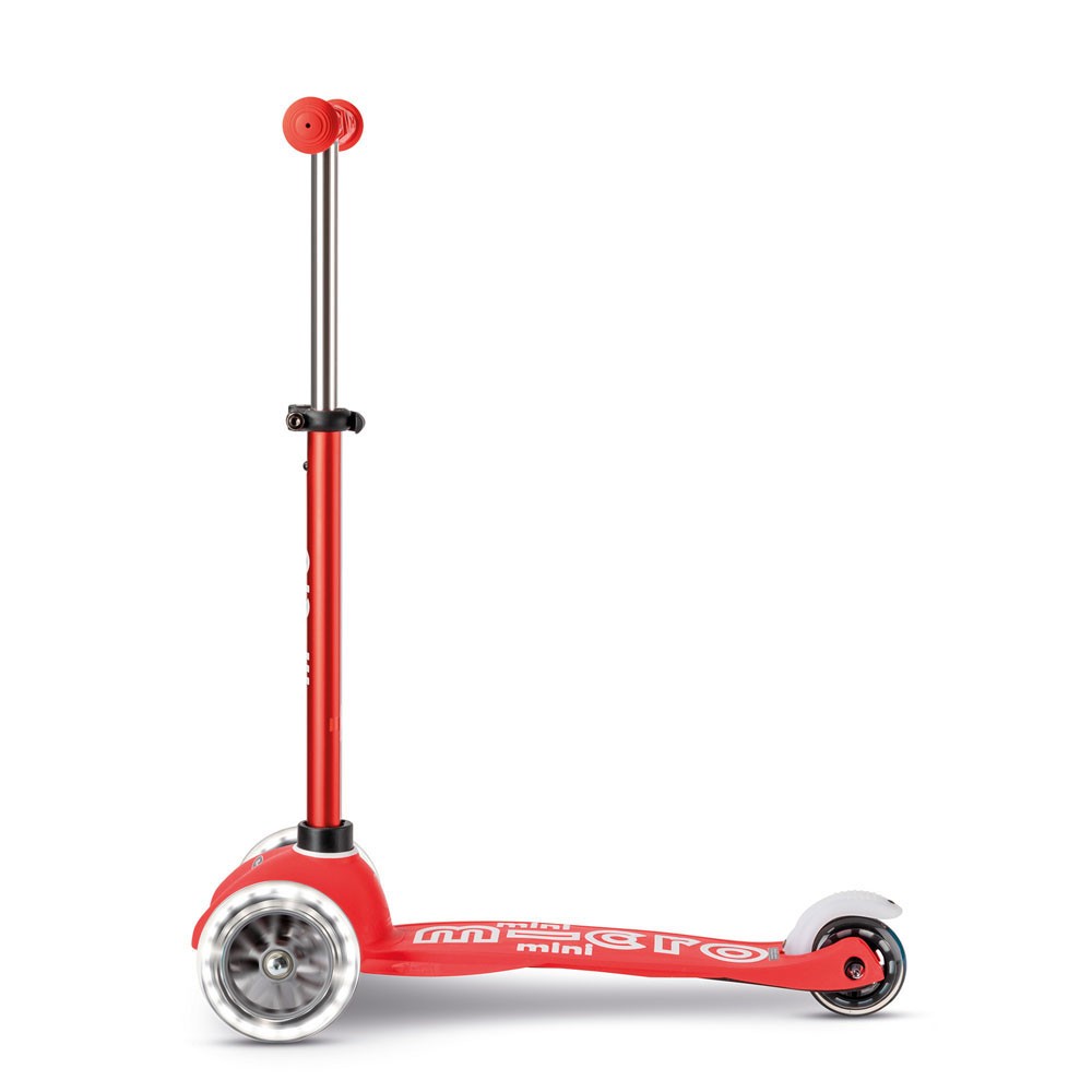 Monopattino bambino Mini Micro Deluxe LED rosso