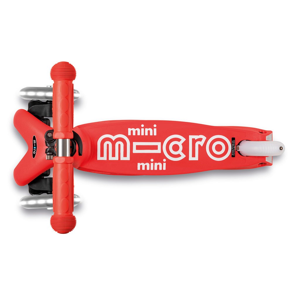 Monopattino bambino Mini Micro Deluxe LED rosso