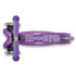Monopattino bambino Mini Micro Deluxe LED viola glitter