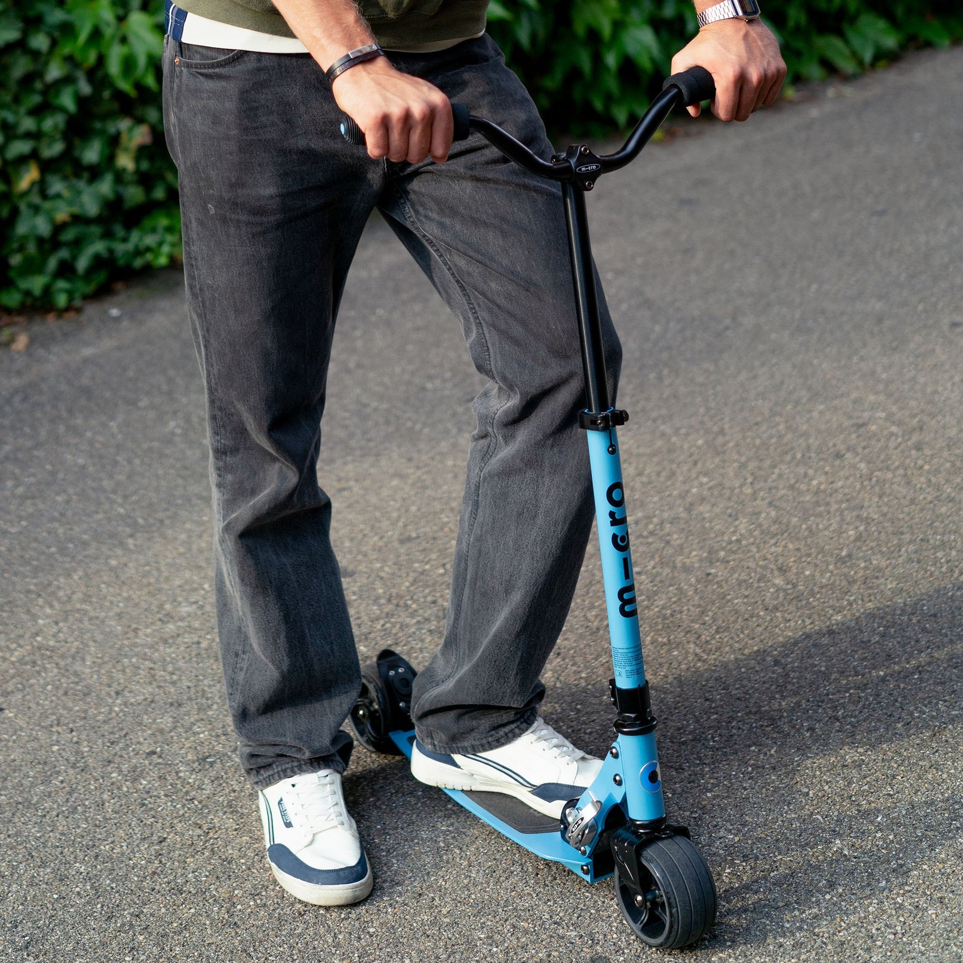 Monopattino Micro Rocket deluxe blu