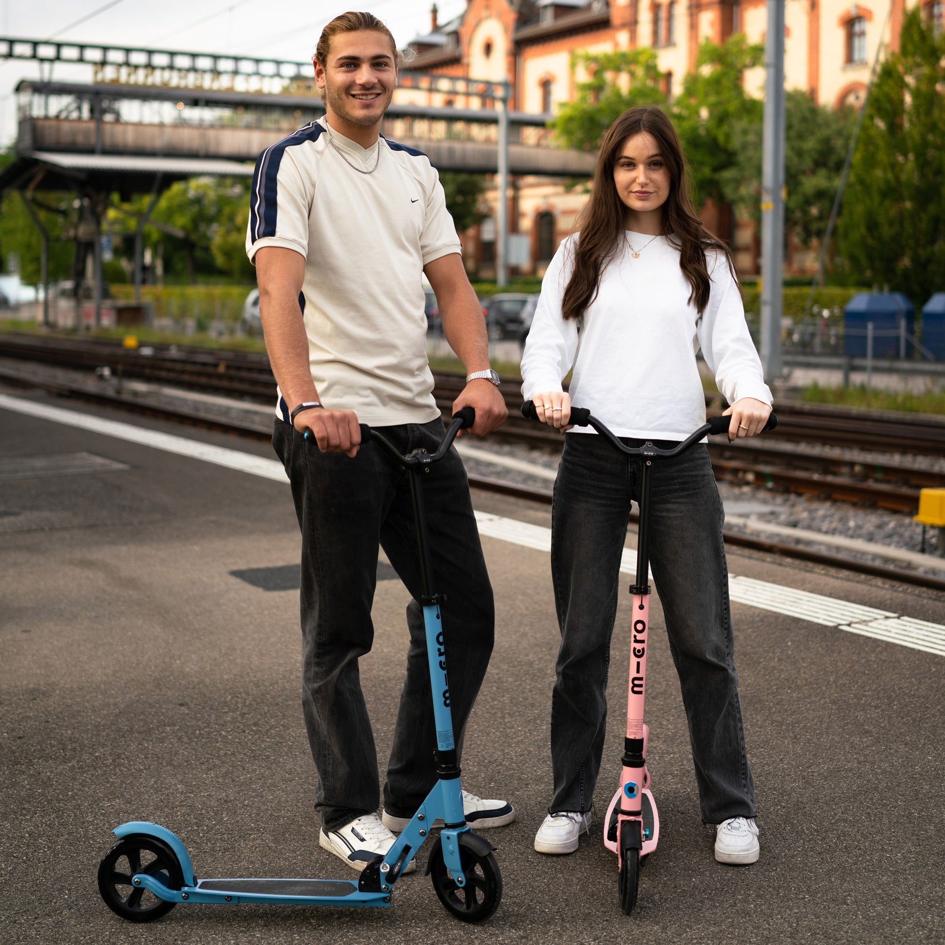 Monopattino Micro Speed deluxe blu