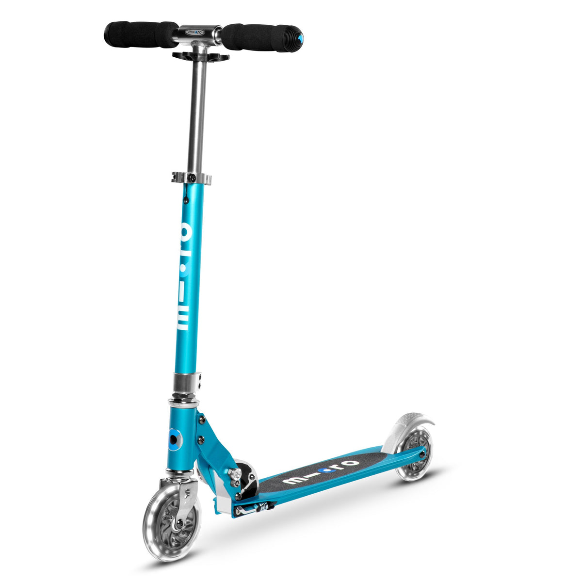 Monopattino Micro Sprite blu oceano ruote led