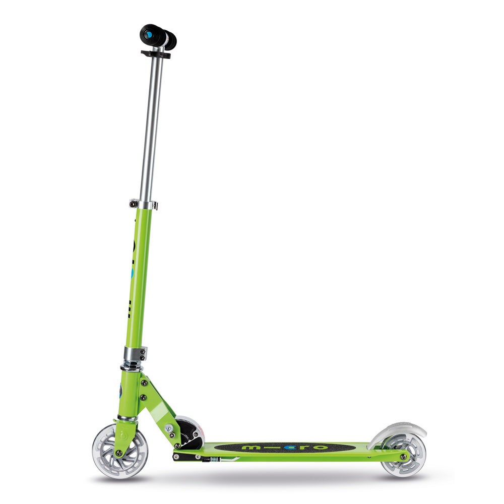 Monopattino Micro Sprite ruote led verde chartreuse