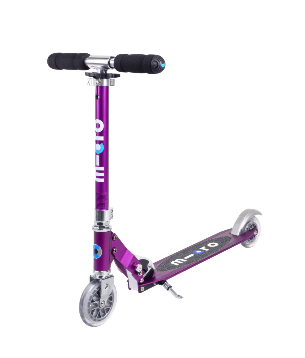 Monopattino bambino Micro Sprite viola metallizzato