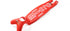Pedana Mini Micro deluxe rosso