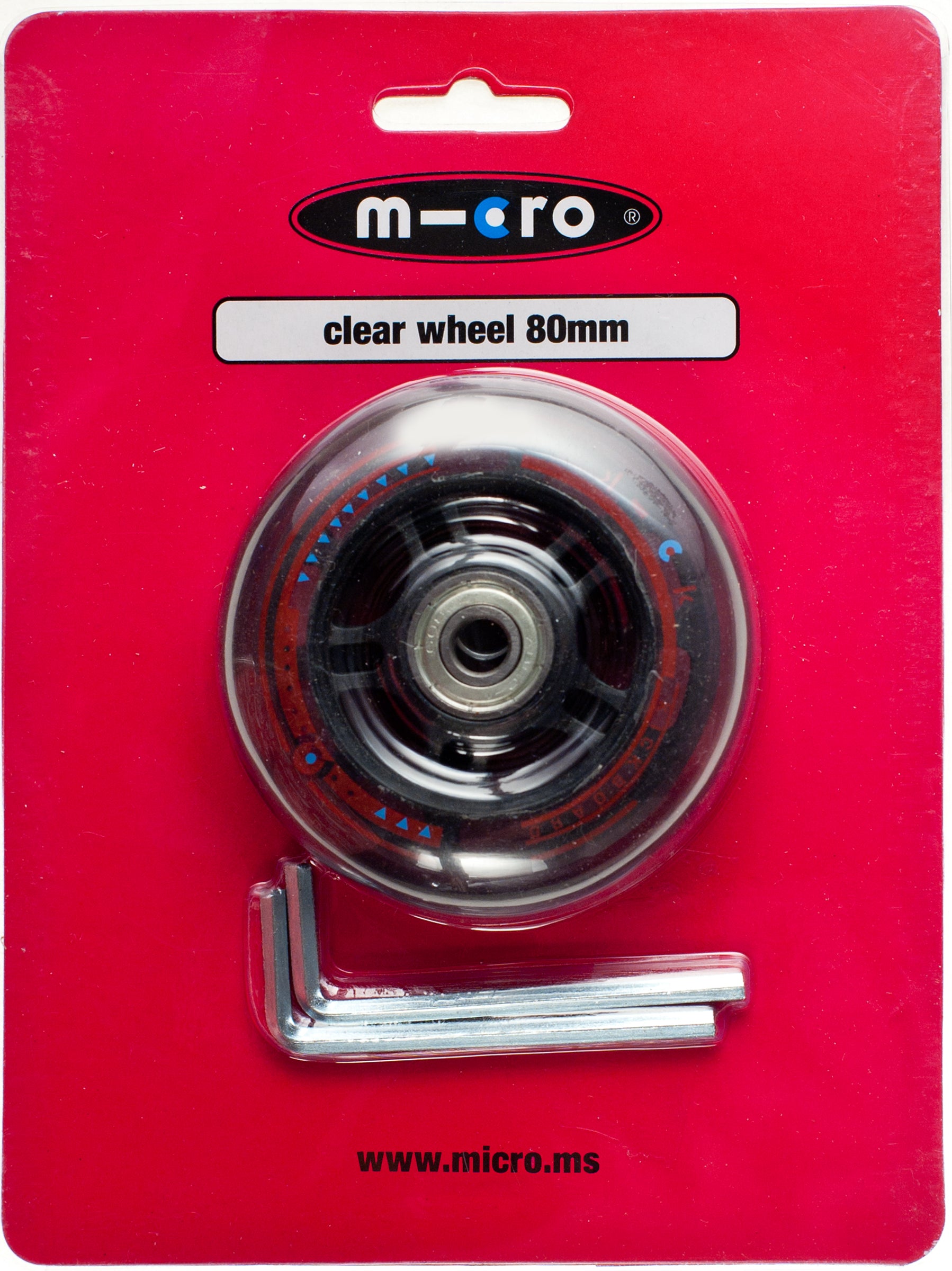 Ruota Micro PU 80 mm